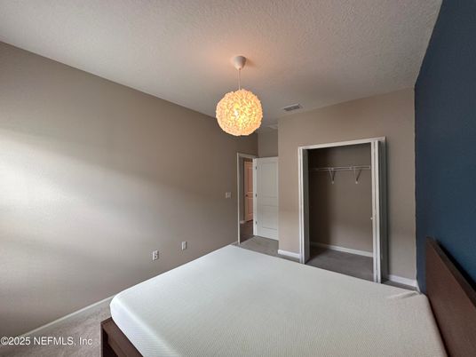 Bedroom, Chandelier, Interior
