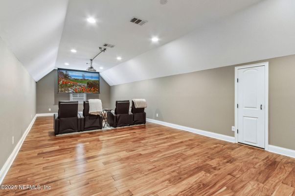 Interior, Recessed Lighting, Wood Texture Flooring
