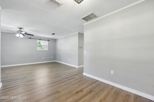 Empty room, Interior, Wood Texture Flooring