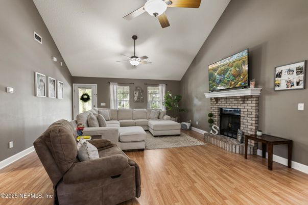 Fireplace, Interior, Living room, Wood Texture Flooring