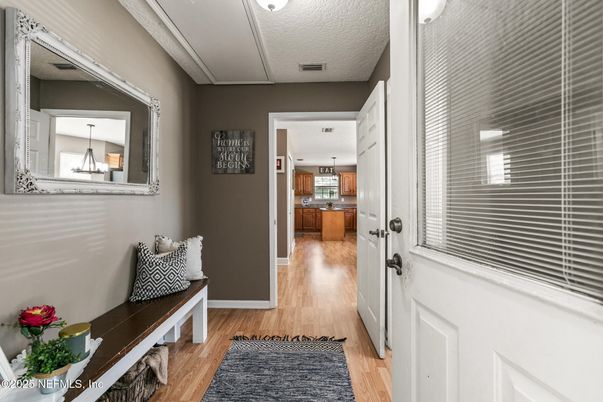 Interior, Kitchen, Pendant Lights, Wood Texture Flooring