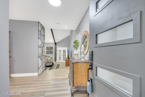 Interior, Recessed Lighting, Wood Texture Flooring