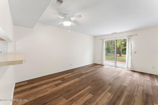 Empty room, Interior, Wood Texture Flooring