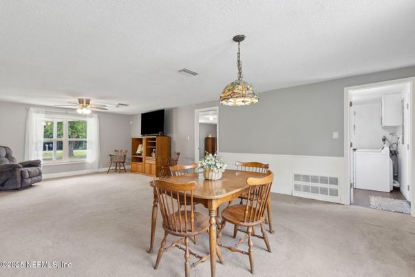 Dining room, Interior, Pendant Lights