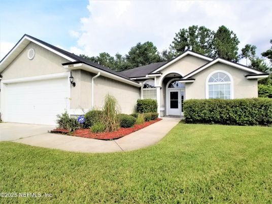 Attached, Backyard, Exterior, Facade, Ranch