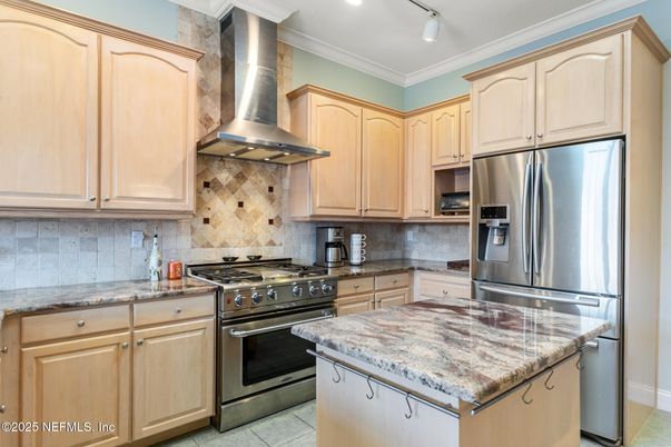 Interior, Kitchen, Recessed Lighting, Stainless Steel Appliances