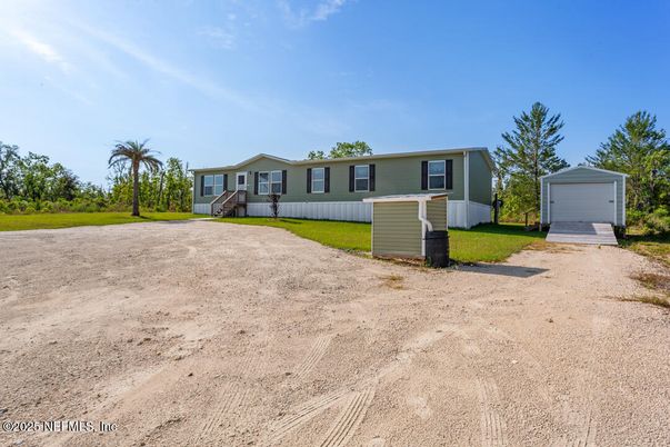 Backyard, Detached Garage, Exterior