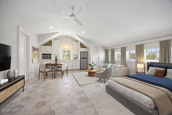 Bedroom, Dining room, Interior, Kitchen, Living room, Pendant Lights, Recessed Lighting
