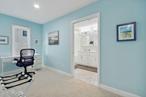 Bathroom, Home Office, Interior, Recessed Lighting