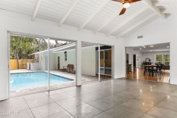 Dining room, Interior, Pool