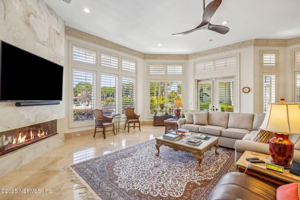 Fireplace, Interior, Living room, Recessed Lighting