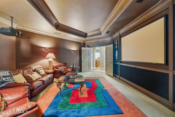 Interior, Living room, Projection Screen, Theatre Room