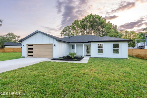 Attached, Backyard, Exterior, Facade, Ranch