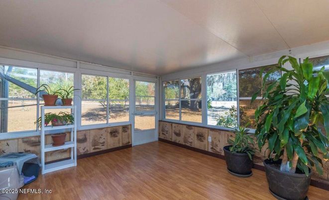 Interior, Sun Room, Wood Texture Flooring