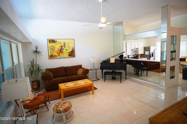 Interior, Kitchen, Living room, Piano
