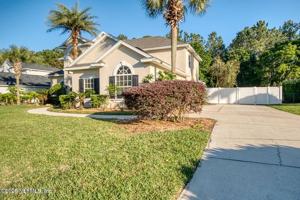 Backyard, Exterior, Facade, Brick Traditional