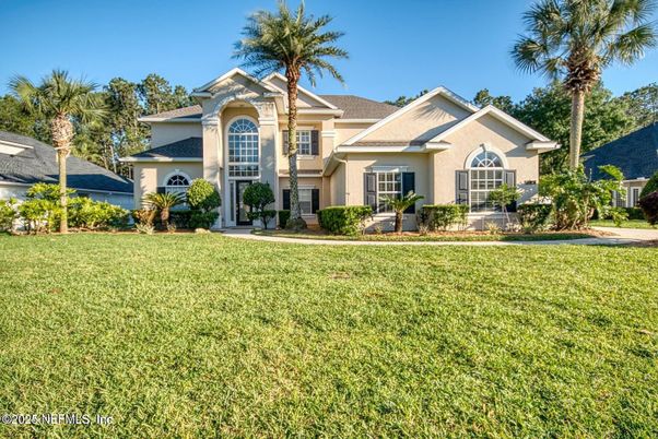 Backyard, Exterior, Facade, Brick Traditional