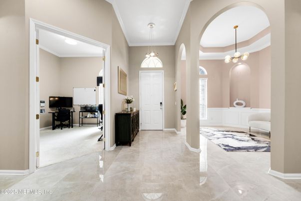 Chandelier, Home Office, Interior, Pendant Lights