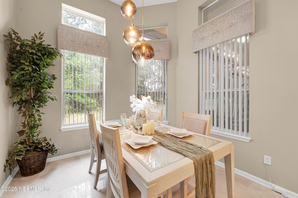 Dining room, Interior, Pendant Lights