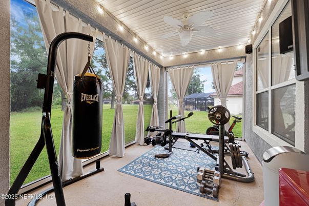 Fitness Equipment, Interior, Sun Room