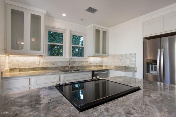 Interior, Kitchen, Recessed Lighting, Stainless Steel Appliances