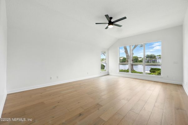 Empty room, Interior, Water, Wood Texture Flooring