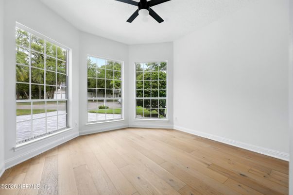 Empty room, Interior, Wood Texture Flooring