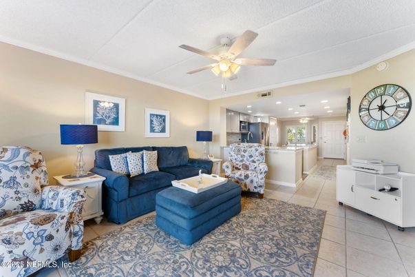 Interior, Kitchen, Living room, Recessed Lighting