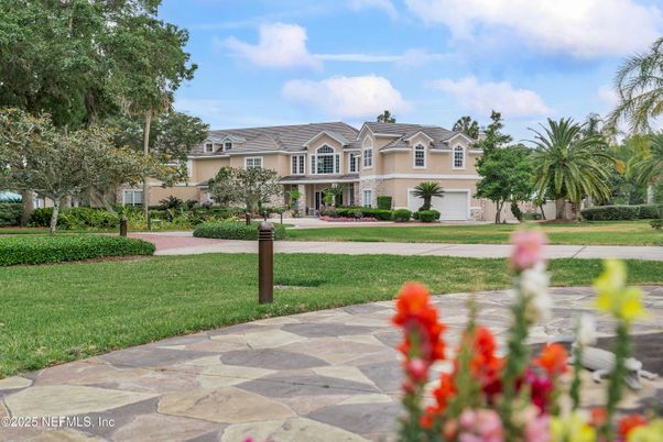 Attached, Backyard, Exterior, Facade, Mediterranean