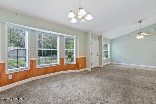 Chandelier, Empty room, Interior