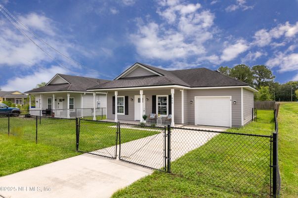 Attached, Backyard, Exterior, Facade, Ranch