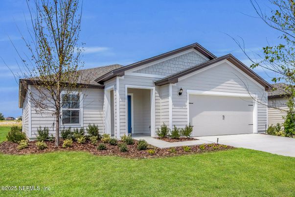 Attached, Exterior, Facade, Ranch