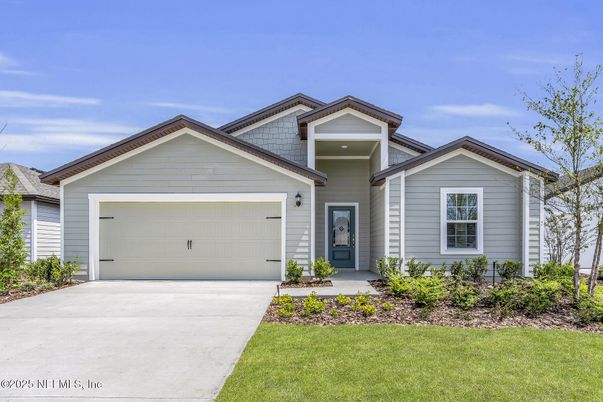 Attached, Exterior, Facade, American Craftsman