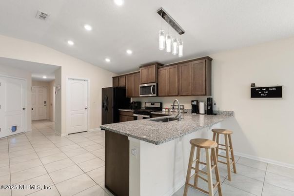Interior, Kitchen, Pendant Lights, Recessed Lighting