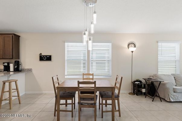 Dining room, Interior, Pendant Lights