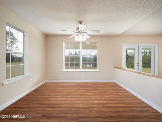 Empty room, Interior, Wood Texture Flooring