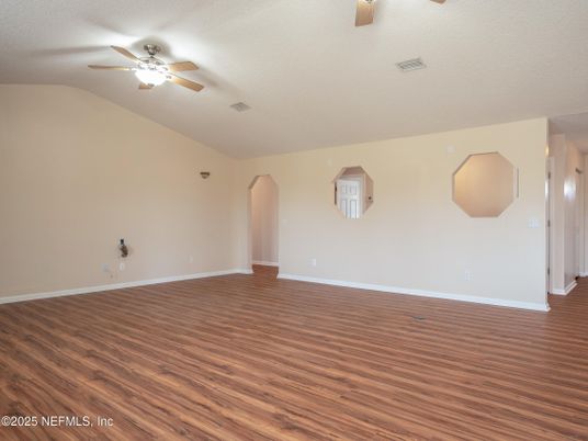 Empty room, Interior, Wood Texture Flooring