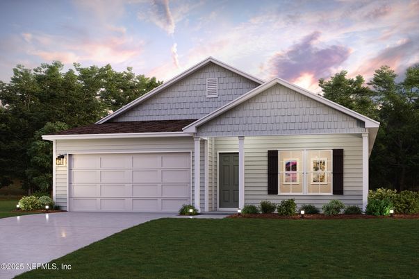 Attached, Exterior, Facade, Brick Traditional