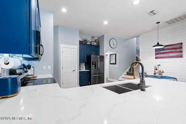 Interior, Kitchen, Pendant Lights, Recessed Lighting