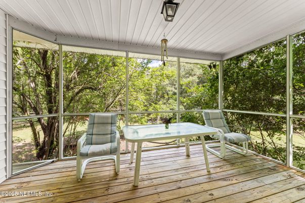 Interior, Sun Room, Wood Texture Flooring