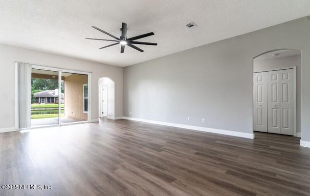 Empty room, Interior, Wood Texture Flooring