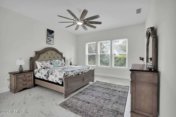 Bedroom, Interior, Marble