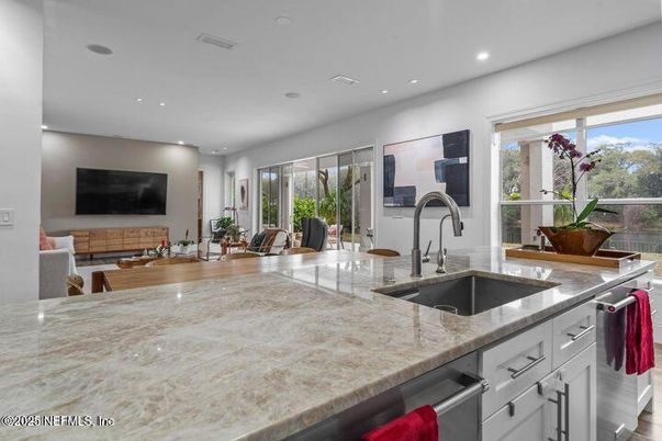 Interior, Kitchen, Recessed Lighting, Stainless Steel Appliances