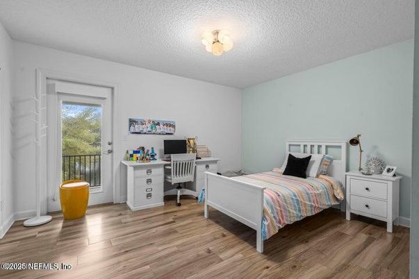 Bedroom, Home Office, Interior, Wood Texture Flooring