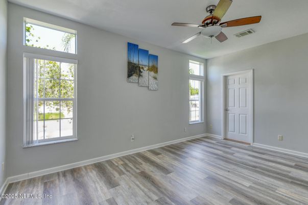 Empty room, Interior, Wood Texture Flooring