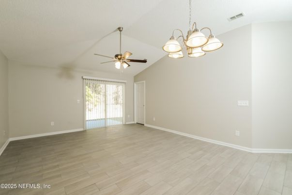 Chandelier, Empty room, Interior, Wood Texture Flooring