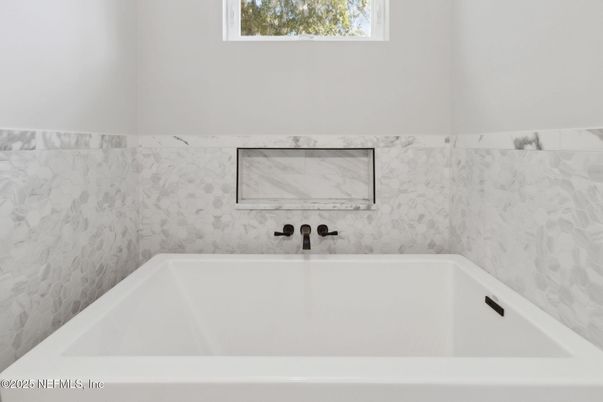 Bathroom, Interior, Marble Walls