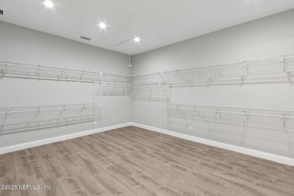Interior, Recessed Lighting, Walk-in Closets, Wood Texture Flooring