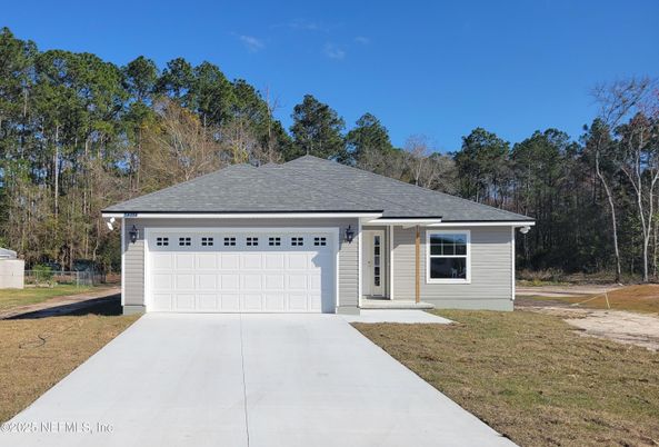 Attached, Detached Garage, Exterior, Facade, Ranch