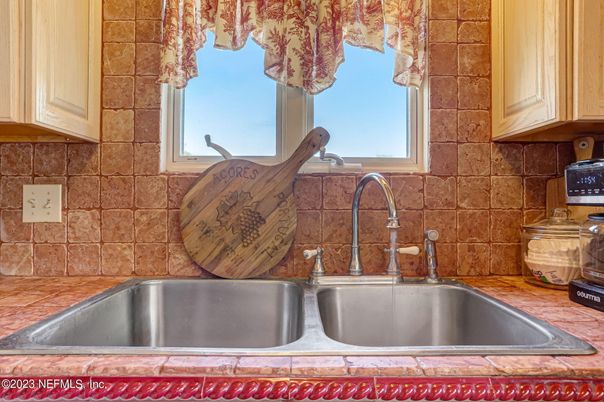 Interior, Kitchen, Tile Countertops